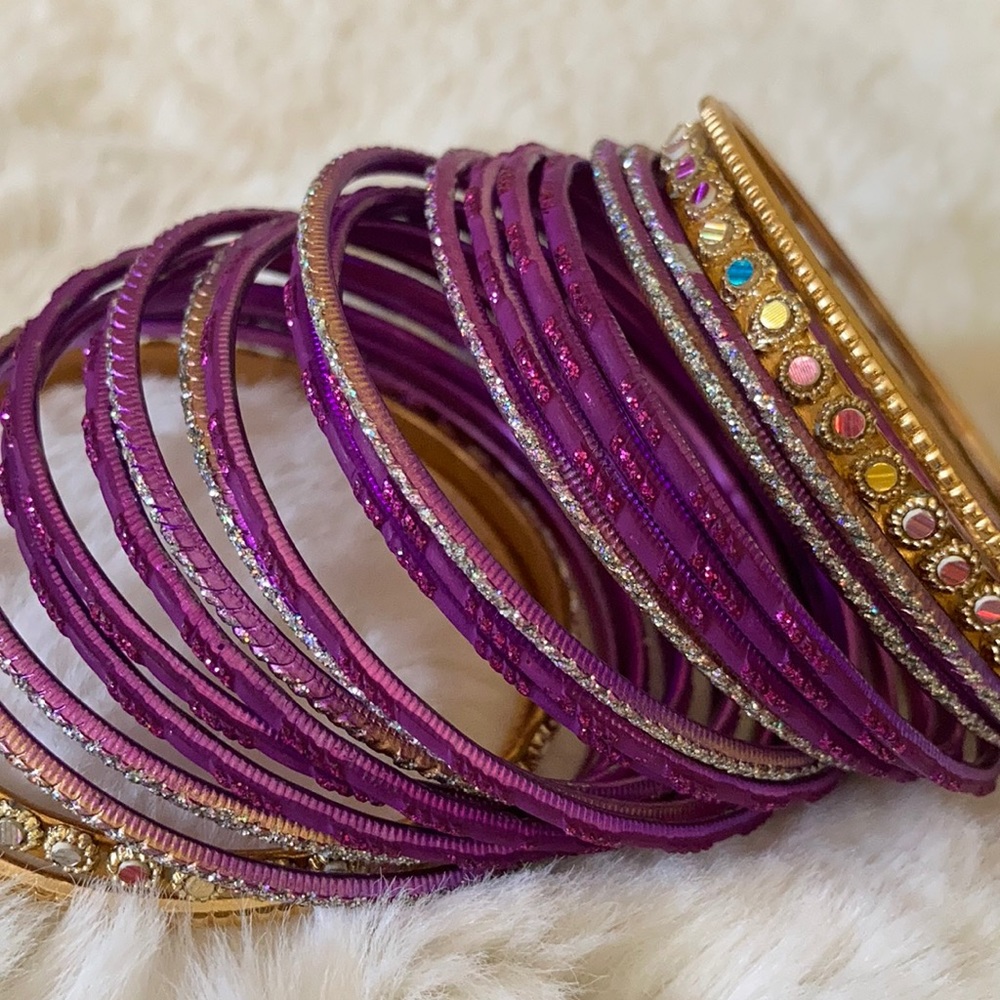 Purple Bangles - Picture 2 of 3